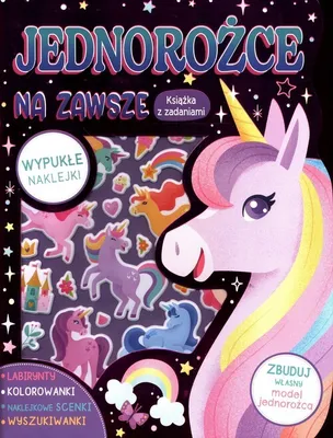 Obrázok produktu pre JednoroŇľce na zawsze KsińÖŇľka z zadaniami