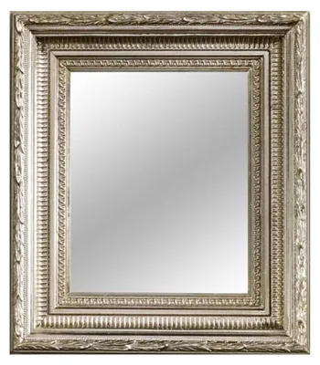 Produktbild von Casa Padrino Barock Spiegel Silber 32 x H. 37 cm - Wohnzimmer Accessoires im Barockstil