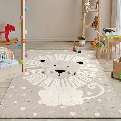 Productafbeelding van Kindertapijt met Dierendesigns 160 x 230 cm