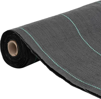 Produktbild von vidaXL Unkrautvlies Schwarz 0,5x50 m PP