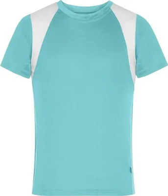 Produktbild von Running-T Junior Atmungsaktives Laufshirt mint/white, Gr. M