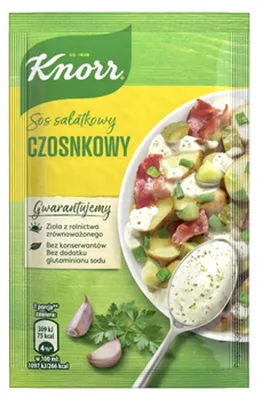 Obrázok produktu pre Knorr Sos Sałatkowy Czosnkowy 8 g