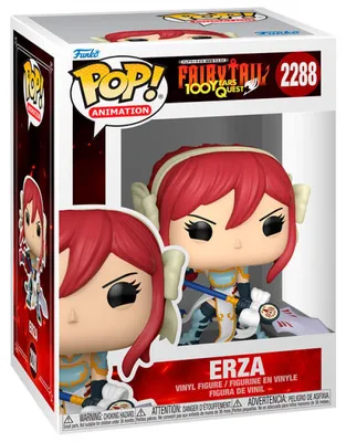 Produktbild von FUNKO POP! Erza Scarlet 2288 – Fairy Tail 100 Year Quest Vinyl Figur