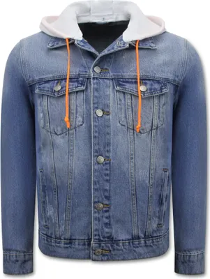 Produktbild von Denim SpijkeJack Met Capuchon Heren RJ - L