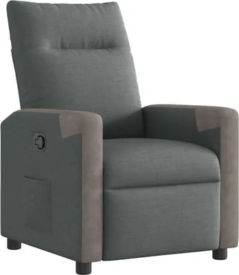 Produktbild von vidaXL Relaxsessel Dunkelgrau Stoff