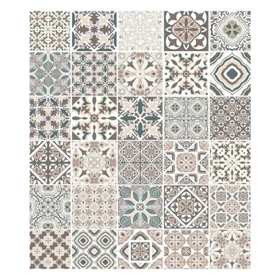 Image de WENKO dosseret en verre KACHEL cuisinière protection anti-éclaboussures 60x70 cm cuisine carrelage miroir