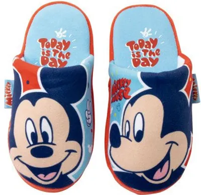 Produktbild von Mickey Mouse Pantoffeln Weiche Disney-Schuhe für Zuhause Hausschuhe 28