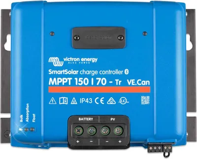 Produktbild von Victron SmartSolar 0% MwSt §12 III UstG MPPT 150/70-Tr VE.Can Laderegler