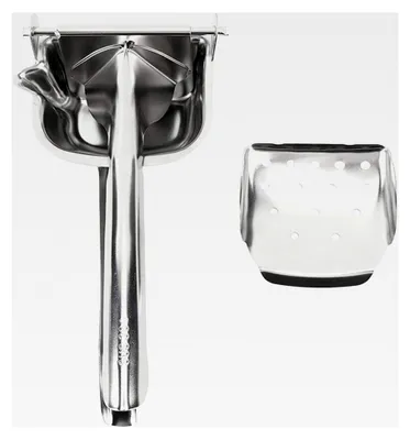 Produktbild von Zitronenpresse, Hand-Entsafter aus 304 Edelstahl, Ergonomische Zitruspresse, Abnehmbare Zitruspresse für Zuhause, Küche, Büro