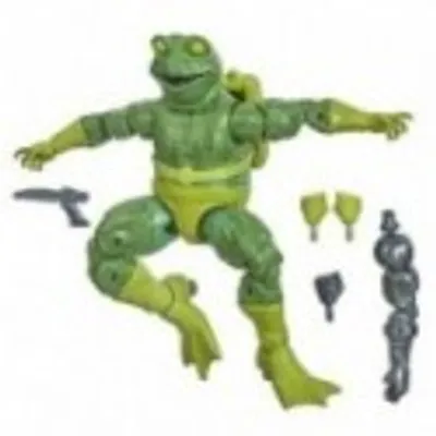 Produktbild von Marvel Legends Series Spider-Man Frog-Man, 4 Jahr(e), Grün, Kunststoff