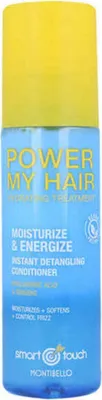 A product shot of a hair conditioner bottle.