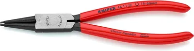 Produktbild von Knipex Sicherungsringzange DIN 5256 C Länge 180mm Ø 19,0-60,0mm schwarz atramentiert - 44 11 J2 SB
