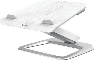 Produktbild von Fellowes Laptop Ständer Hana™ Series, höhenverstellbar über Gasfeder, weiß; 8064401