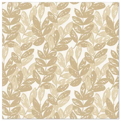 Image de Papstar serviettes, sable "ROYAL Collection" 1/4-plié 40 x 40 cm "Nature" 50 pièces