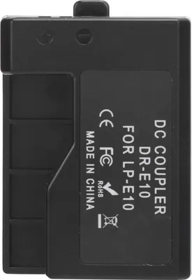 Obrázek produktu pro LPE10 Napájecí zdroj stejnosměrné baterie s kabelem USB pro Canon 1100D 1200D 1300D 1500D 3000D