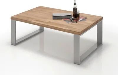 Produktbild von 21750 Couchtisch Wildeiche massiv 110 cm Wildeiche Massiv
