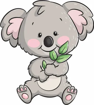 Produktbild von Hermann Schütz Aufkleber Koala 95x100mm