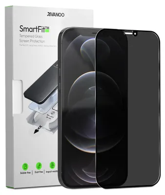 Obrázok produktu pre 1-balenie iPhone 12 Pro Max Ochranné sklo na displej Privacy - Tvrdené sklo | [Automatická inštalácia] - Bez bublín