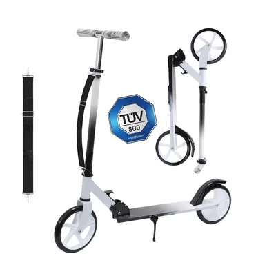 Produktbild von Habib 200mm Cityroller | Klappbar & bis 100kg: Weiß