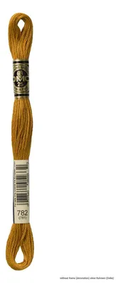 Produktbild von DMC Stickgarn Mouline Special 117mc - 782, 6 Fäden, 8 Meter