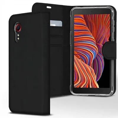 Obrázek produktu pro Accezz Wallet TPU skládací pouzdro Samsung Galaxy Xcover 5 - černé