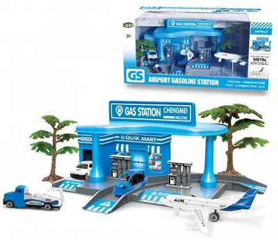 Produktbild von Luna tankstelle Flughafen blau 7-teilig