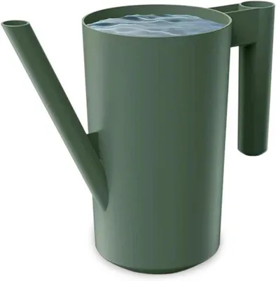 Immagine prodotto di Pompa da giardino a spruzzo da 20 litri in plastica resistente per la casa e il giardino - facile irrigazione di fiori, piante e piante da appartamento - verde (set da 1 pezzo)