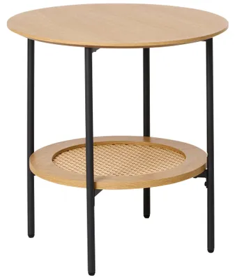 Obrázok produktu pre Selsey Mogest – Príkonový stolík, vzhľad dubového dreva, 50 cm