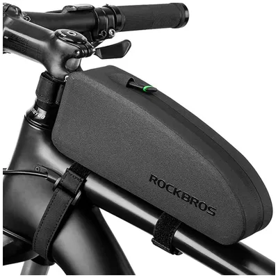 Image de Rockbros AS-019-1 Sacoche étanche pour cadre de vélo - Noir
