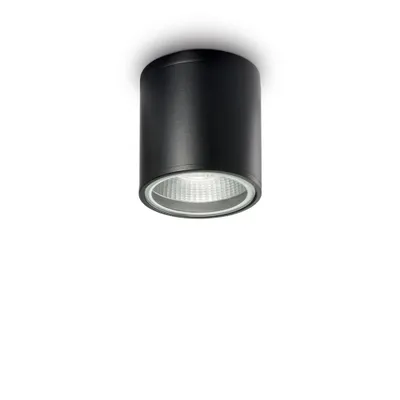 Produktbild von Moderne Deckenleuchte Gun Aluminium Schwarz 1 Licht Gu10