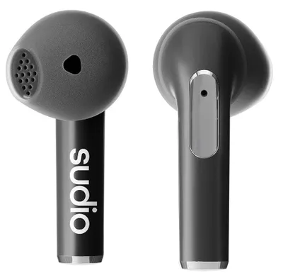 Produktbild von Sudio N2BLK, True Wireless Stereo (TWS), Anrufe/Musik, 42,12 g, Kopfhörer, Schwarz