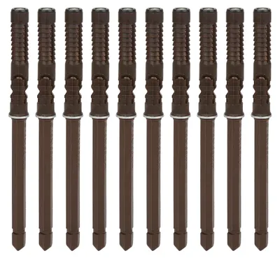 Obrázek produktu pro 10 kusů 10 x 100 skrytých nástěnných policových držáků, sada klipů pro upevnění regálů, příslušenství