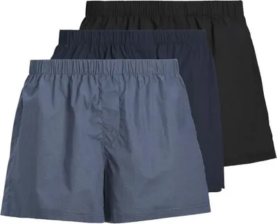 Produktbild von Jack & Jones Milano Plus Size Boxershorts 3 Einheiten Mehrfarbig 4XL Herren Mehrfarbig 4XL