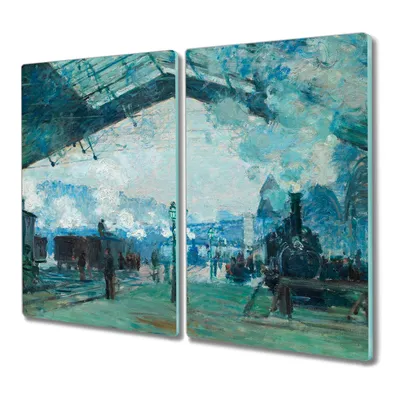 Produktbild von Coloray Hackbrett Herdabdeckplatte 2x30x52 cm Küchenbrett Kochplattenabdeckung Schneidebrett - Zugankunft