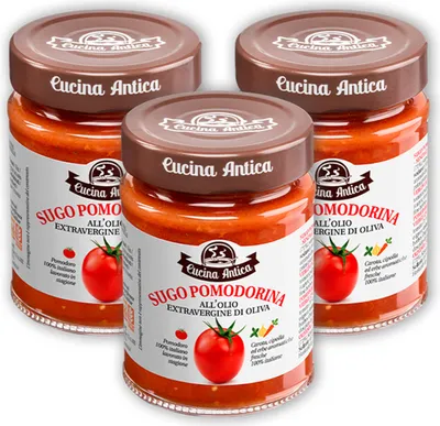 Image de Cucina Antica - Pomodorina sauce tomate - 3 x 230 g