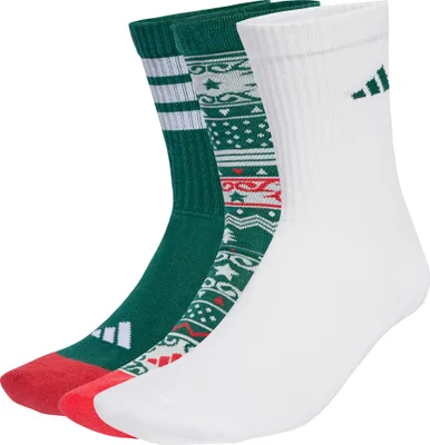 Produktbild von Adidas Gfx Crew 3Pp Cgreen/White/Purrub Cgreen/White/Purrub Xl