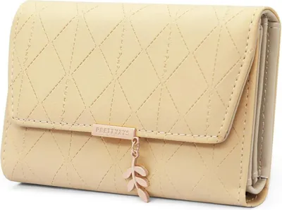 Image de Porte-monnaie femme souple Mini porte-monnaie Abricot