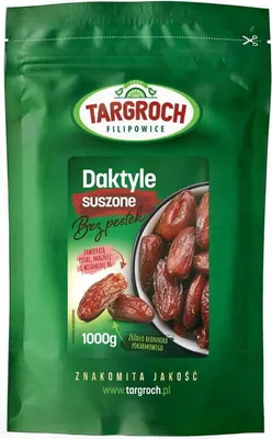 Produktbild von Targroch Getrocknete kernlose Datteln 1kg