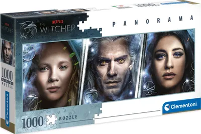 Immagine prodotto di Clementoni Puzzle 1000 Panorama The Witcher Netflix 39593