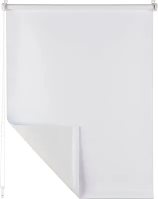 Image de Blumtal Store d'obscurcissement 60 x 130 - 155 cm - Store à enroulement Klemmfix sans percer - Store thermique - Store à enroulement - Protection visuelle en blanc