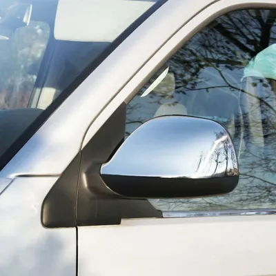 Zdjęcie produktu dla Nakładki lusterek ze stali nierdzewnej pasujące do VW T5 od 092009- | VW T6 | VW Amarok