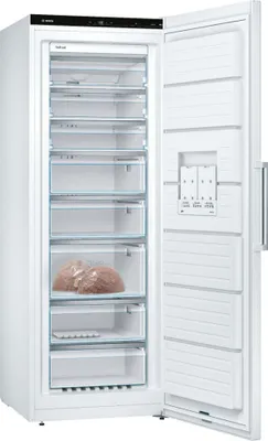 Zdjęcie produktu dla Bosch Serie 6 GSN58AWEV, 366 l, 24 kg/24h, SN-T, System nie zamrażania, E, Biały