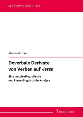 Produktbild von Deverbale Derivate von Verben auf -ieren