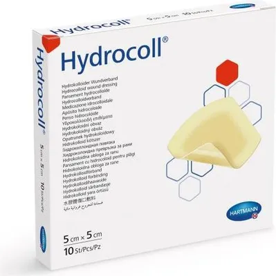 Produktbild von Hydrocoll Wundverband 5x5 cm 10 St