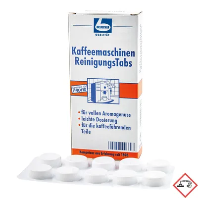 Produktbild von Dr. Becher Kaffeemaschinen Reinigungstabs 30 Stück