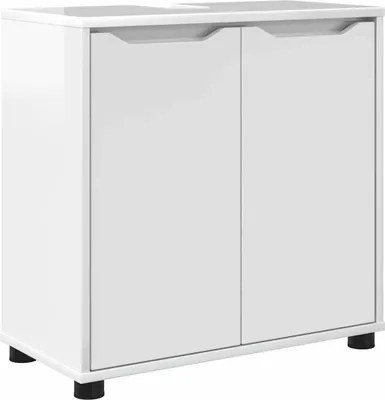 Immagine prodotto di Mobile per lavabo da bagno Bianco Lucido 60 x 30 x 60 cm