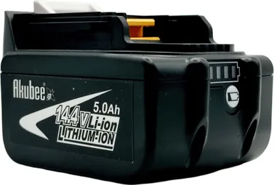 Produktbild von Akku 14,4V 5,0Ah, kompatibel mit Makita LXT 14,4V  Akubee