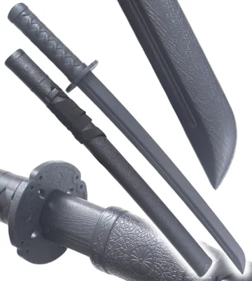 Produktbild von Wakizashi Polypropylen-Epée Dolch + Wakizashi Japanischer Scheide