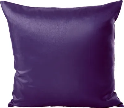 Produktbild von Kissenhülle Wildseide Optik uni 60x60 cm lila