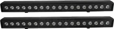 Image de Lèche-mur LED, 18x18W, contrôle DMX, puissance 324W, 2PCS, prise EU